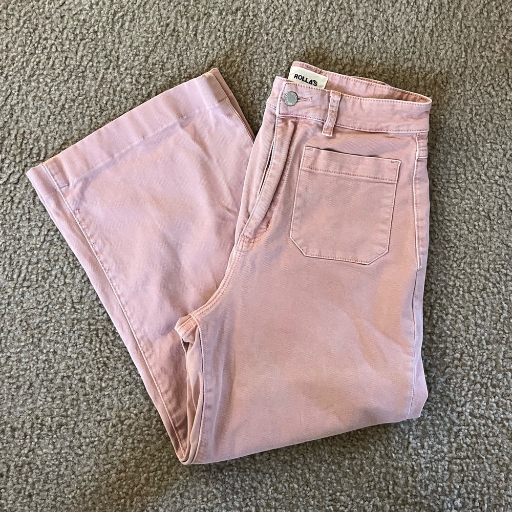 Rolla's Cropped Sailor Jeans